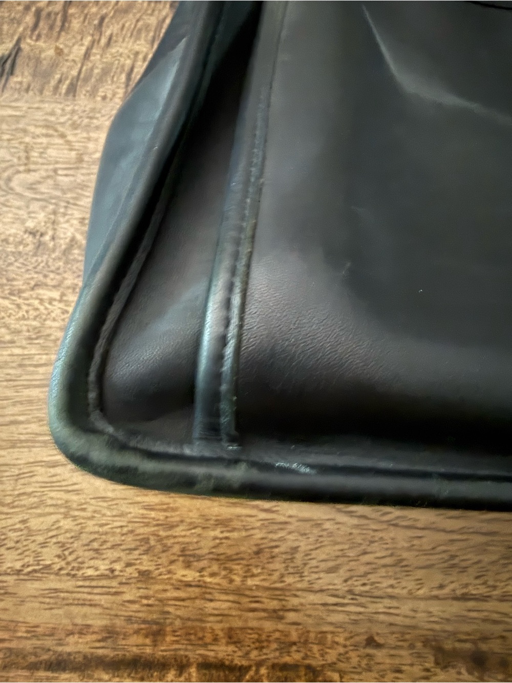 Vintage Coach Black Leather Top Handle Briefcase - Picture 10 of 13